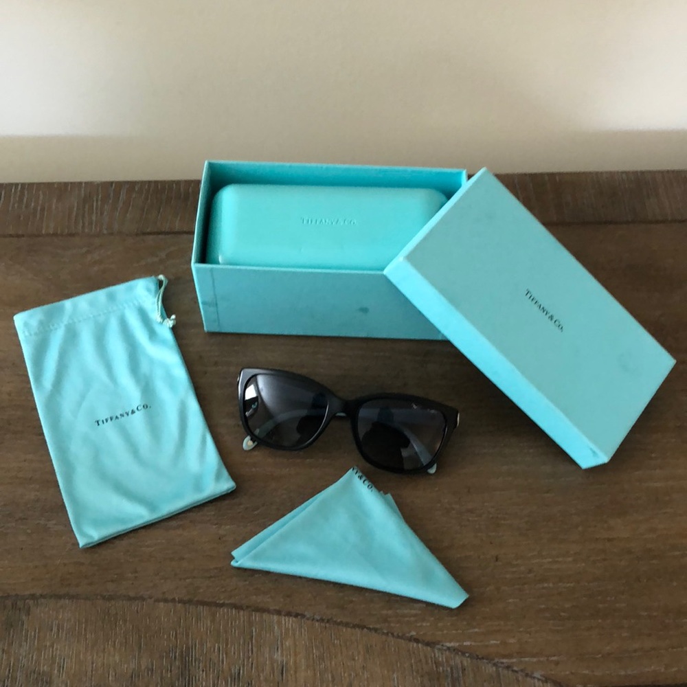 Authentic {Tiffany & Co.} Cat Eye Sunglasses.